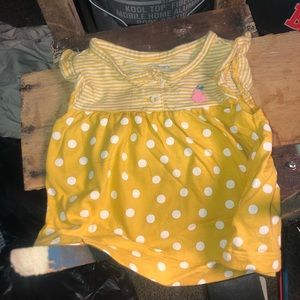 Baby girl yellow dress